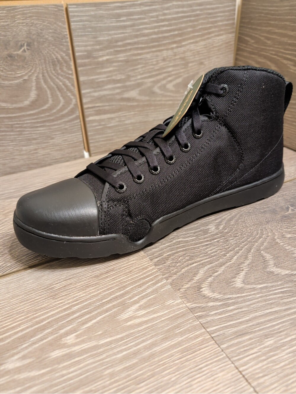 ALTAMA Men's Maritime Assault 333001 Mid Cut Canvas Tactical Sneaker Boot Black
